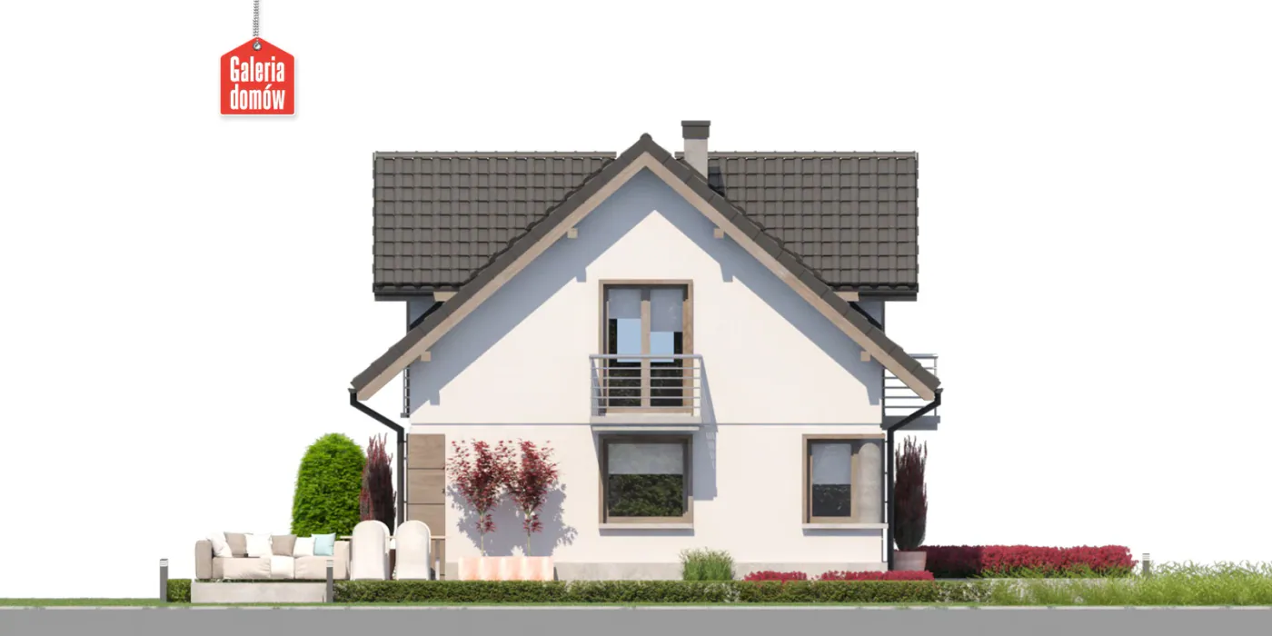 Elewacja boczna prawa