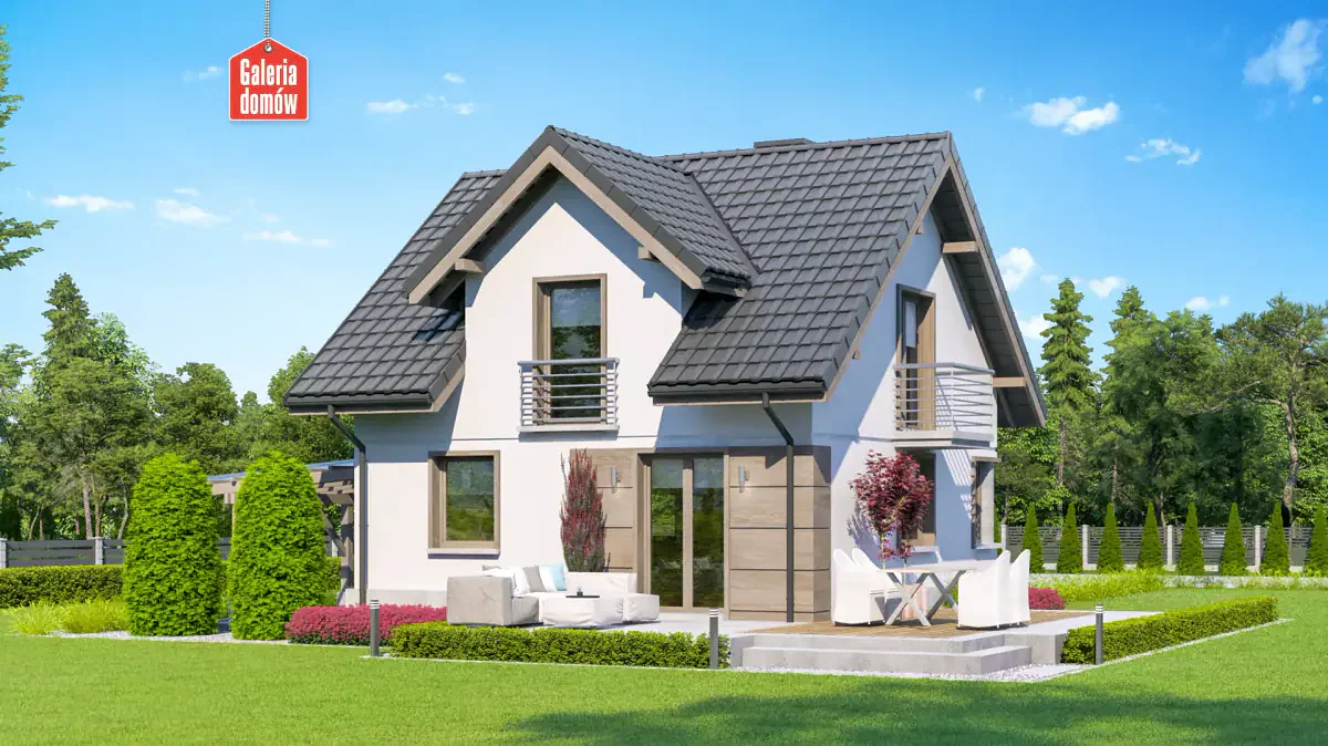 Wizualizacja domu przy Wiosennej 7 - zdjęcie 2