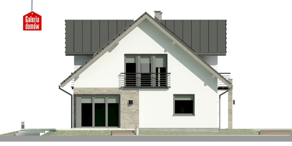Elewacja boczna prawa
