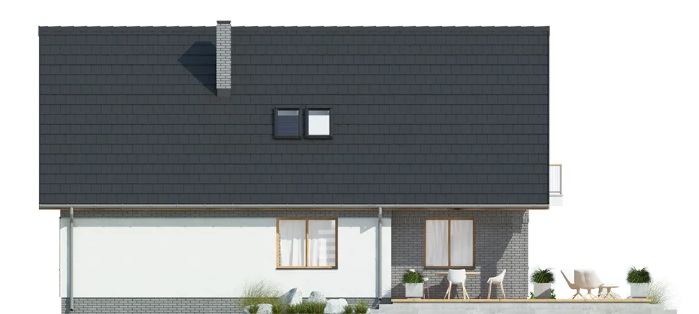 Elewacja boczna lewa