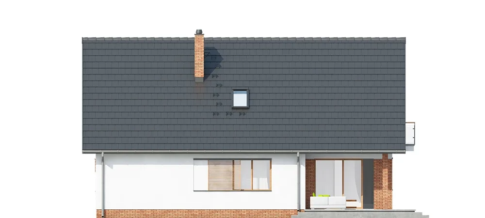 Elewacja boczna lewa