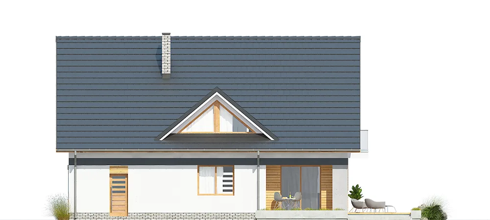 Elewacja boczna lewa