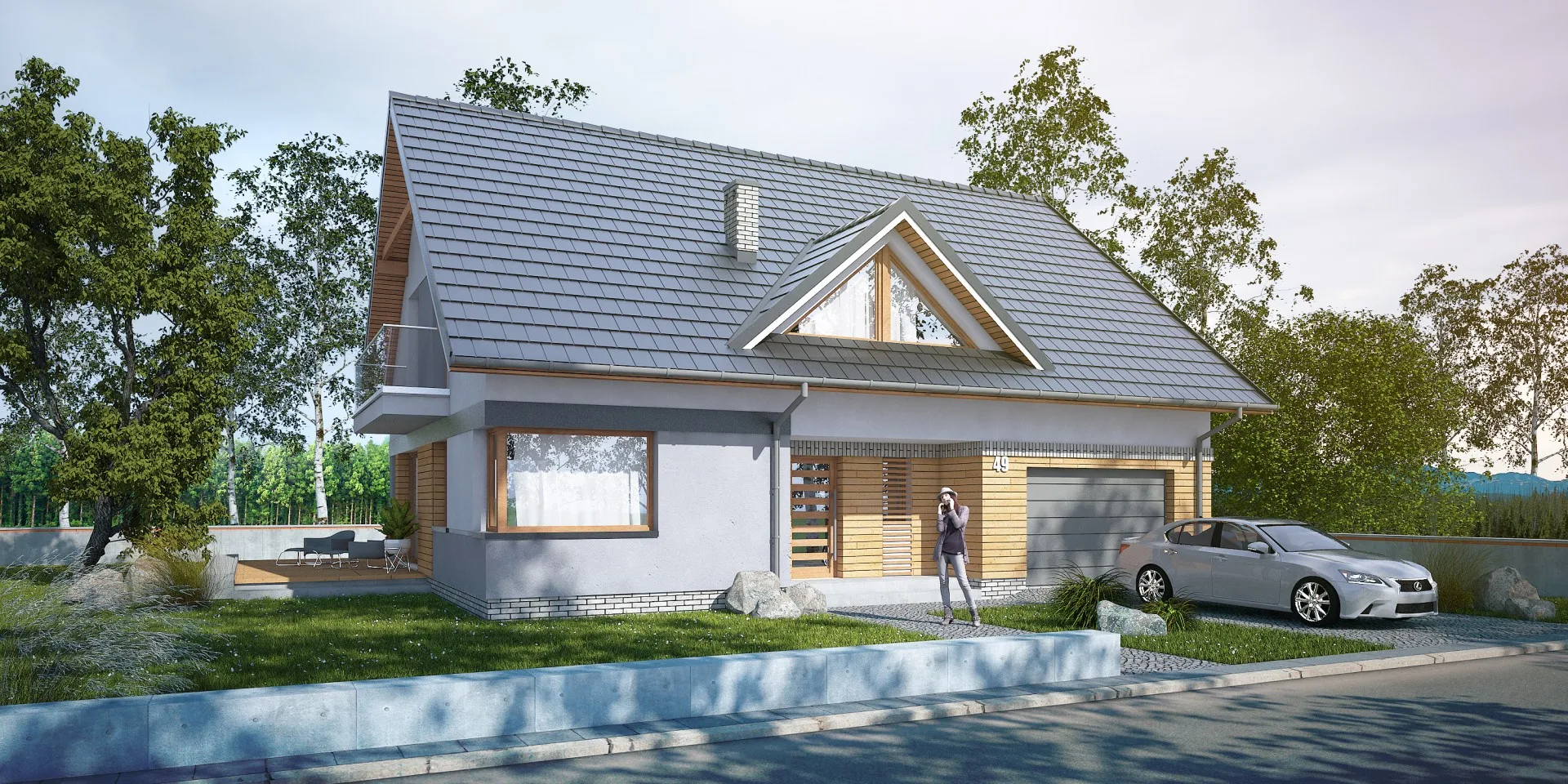 Wizualizacja projektu Acceptus IV G1 - zdjęcie 2