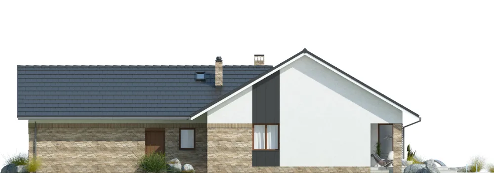 Elewacja boczna lewa