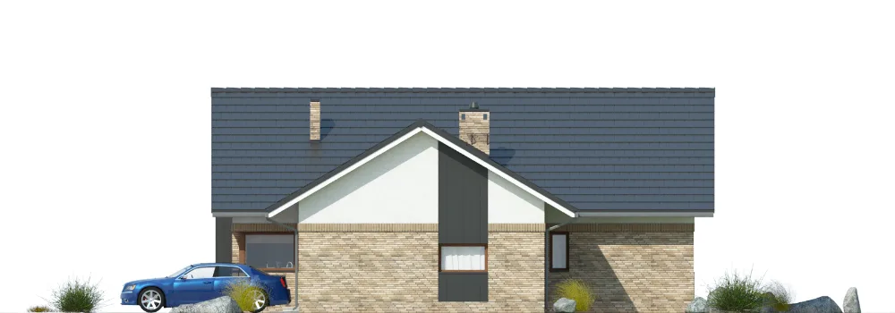 Elewacja boczna prawa