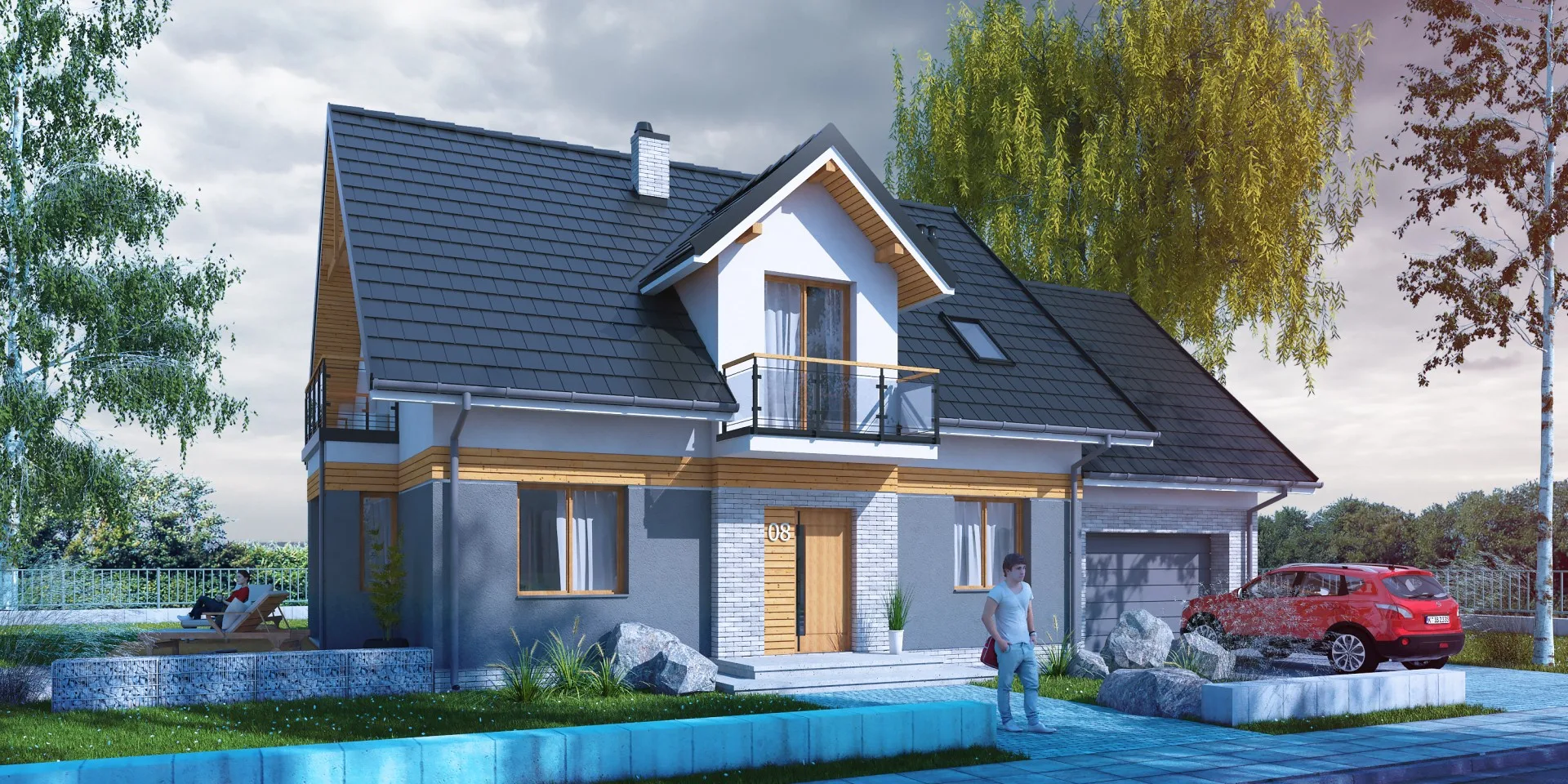 Wizualizacja projektu Accretus II G1 - zdjęcie 2