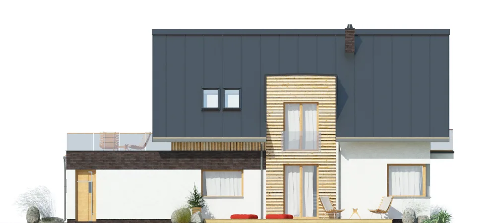 Elewacja boczna lewa