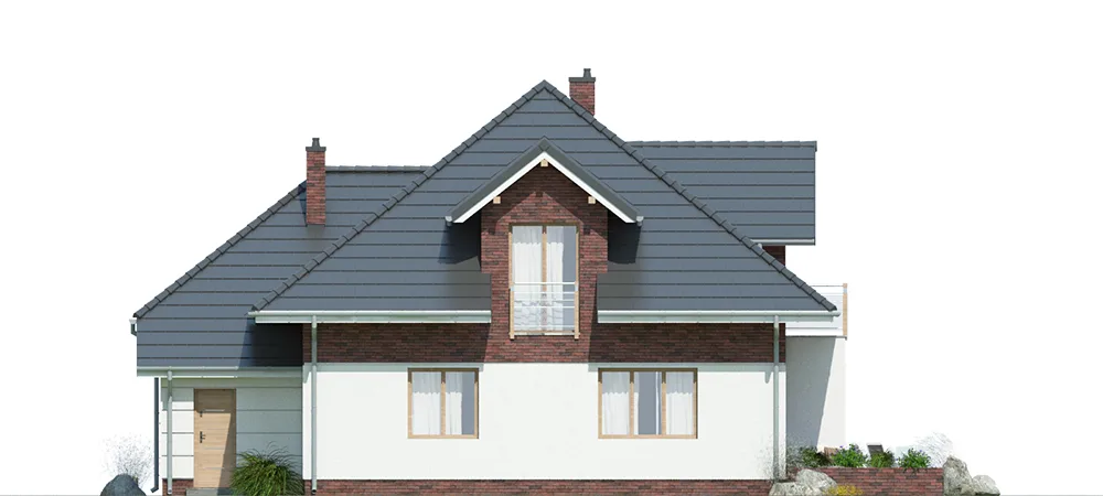 Elewacja boczna lewa