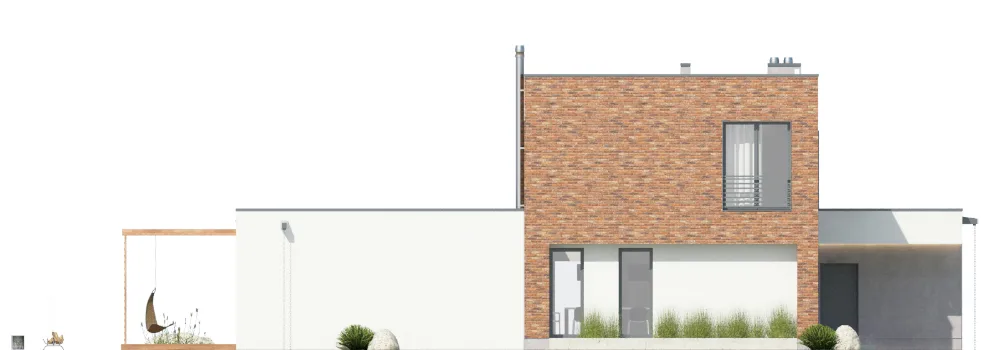 Elewacja boczna lewa