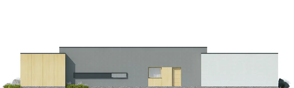 Elewacja boczna lewa