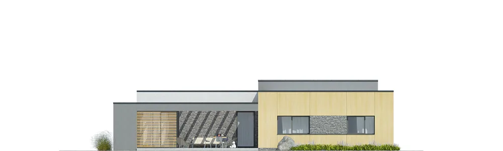 Elewacja boczna prawa