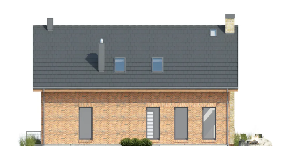 Elewacja boczna lewa