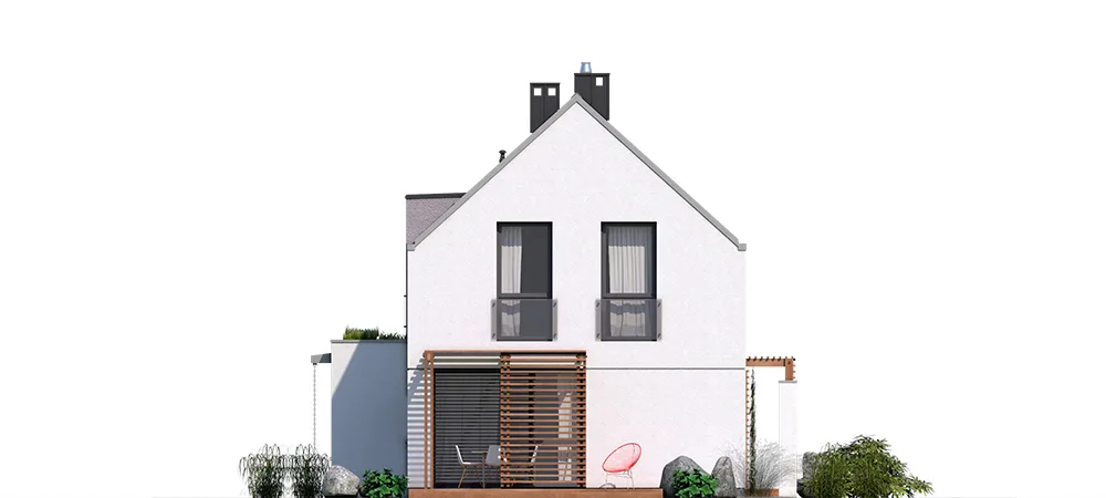 Elewacja boczna lewa