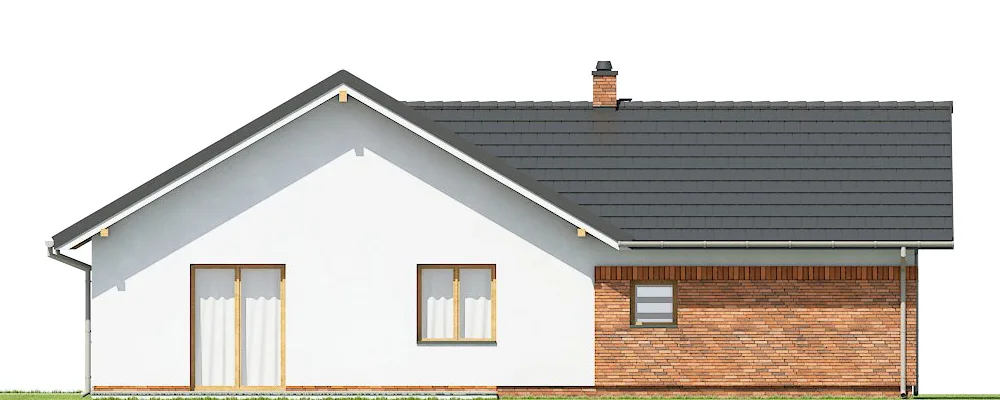 Elewacja boczna lewa