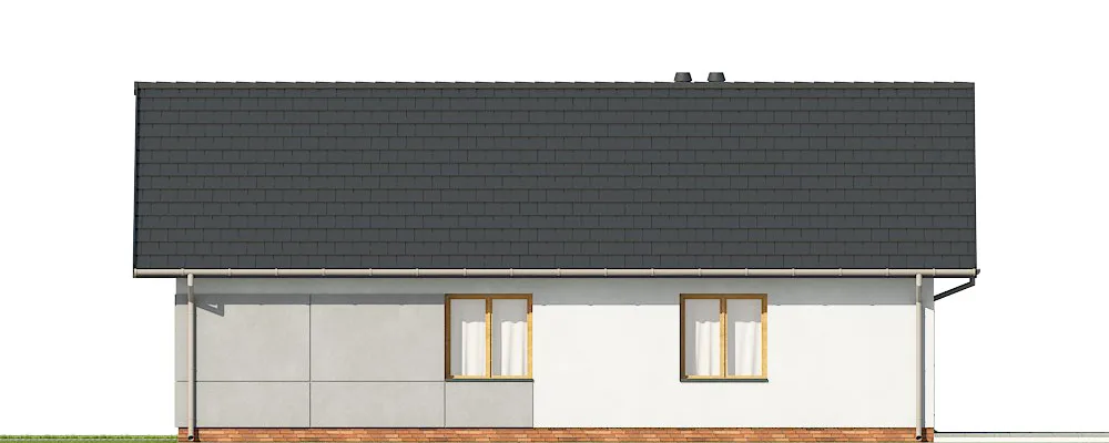 Elewacja boczna prawa