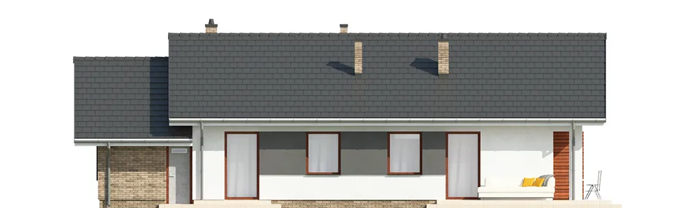 Elewacja boczna lewa