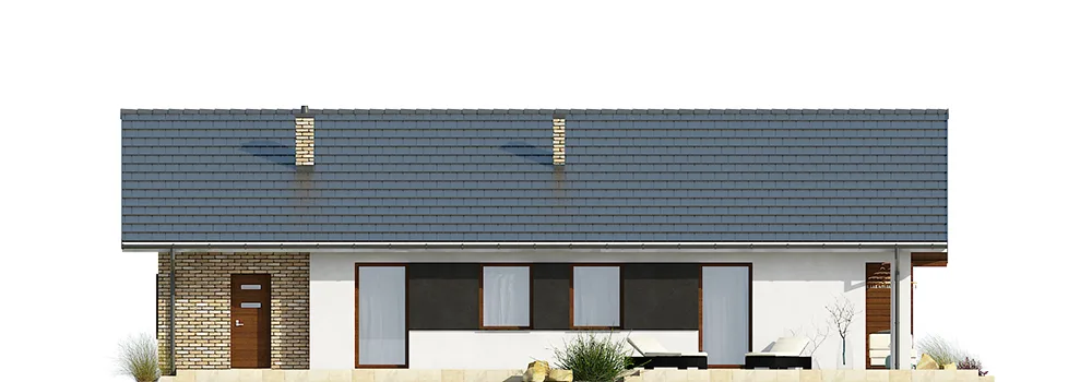 Elewacja boczna lewa