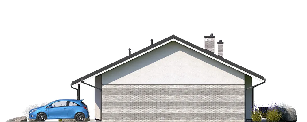 Elewacja boczna prawa