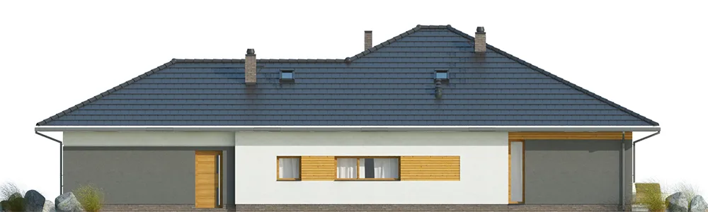 Elewacja boczna lewa