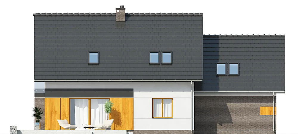 Elewacja boczna lewa