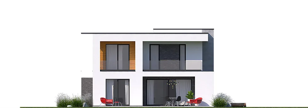 Elewacja boczna lewa