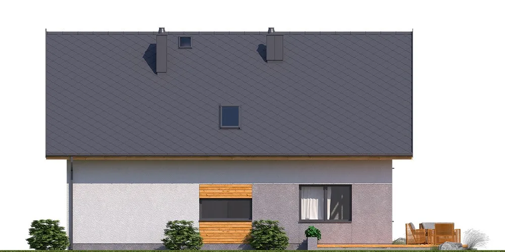 Elewacja boczna lewa