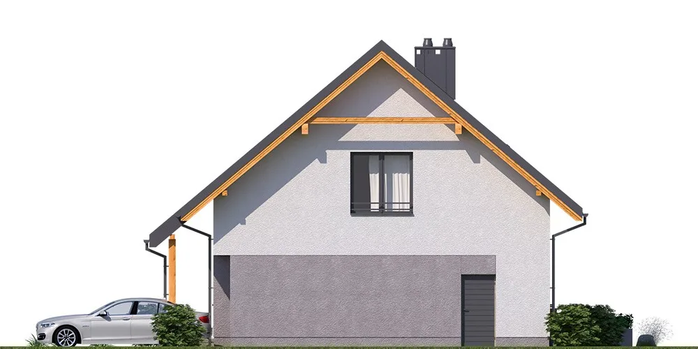 Elewacja boczna prawa