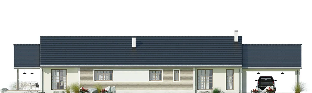 Elewacja boczna lewa