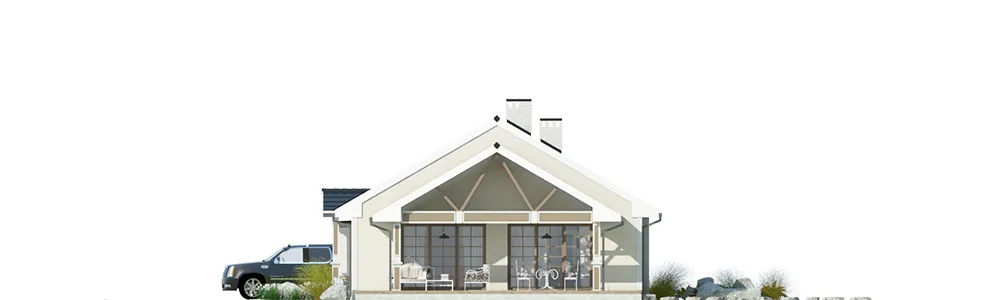 Elewacja boczna prawa