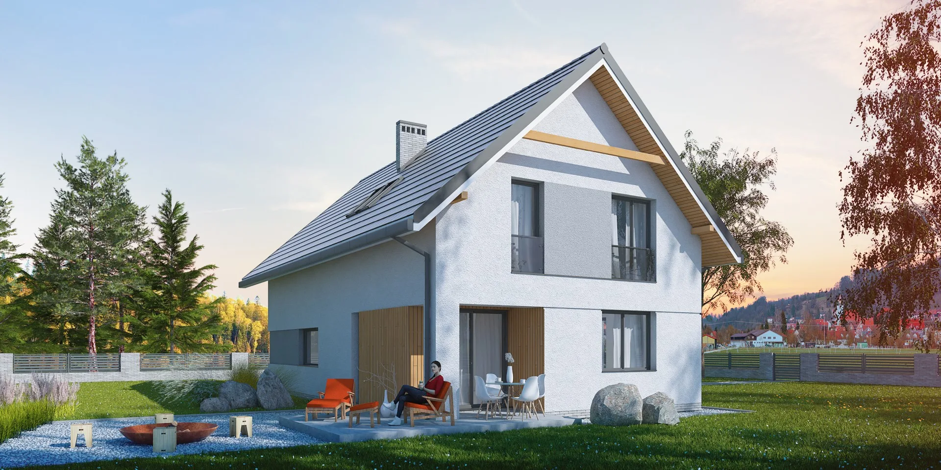 Wizualizacja projektu Caprinus I - zdjęcie 3