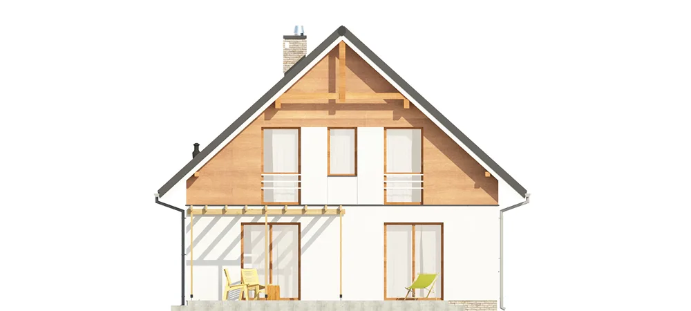 Elewacja boczna lewa