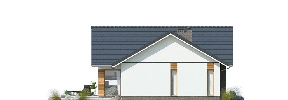 Elewacja boczna lewa