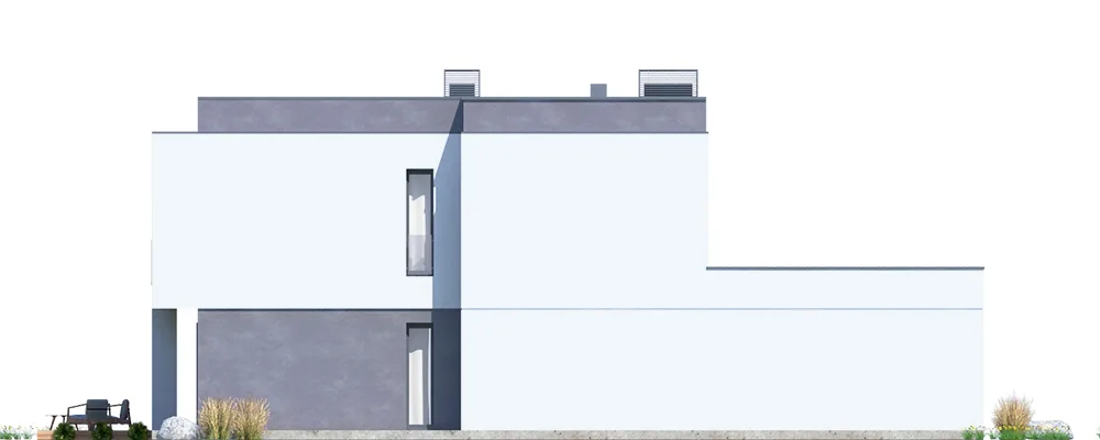 Elewacja boczna lewa