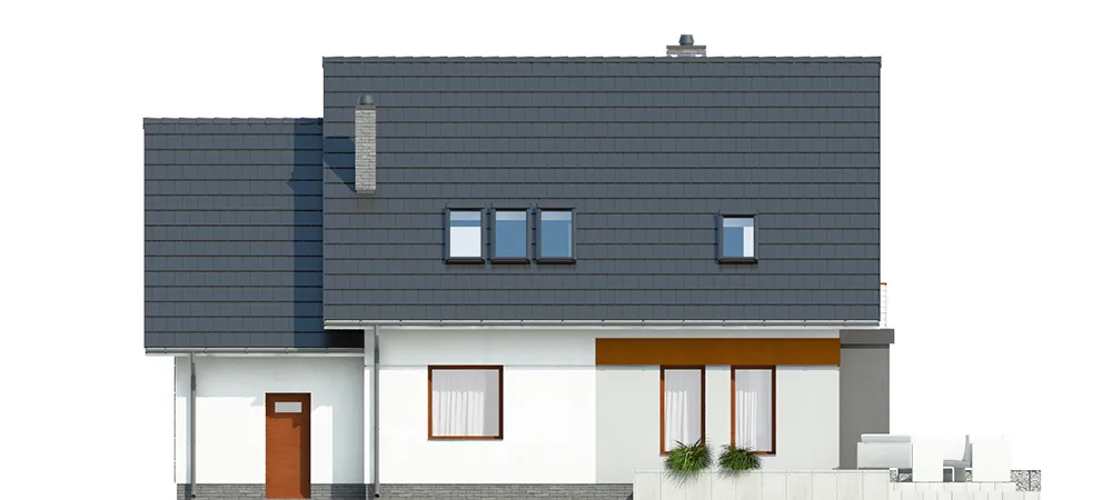 Elewacja boczna lewa