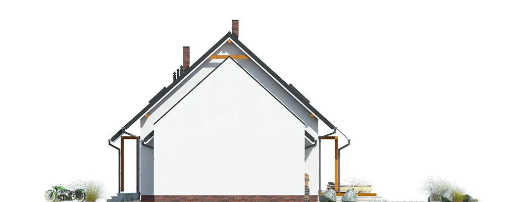 Elewacja boczna prawa