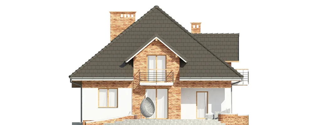 Elewacja boczna lewa