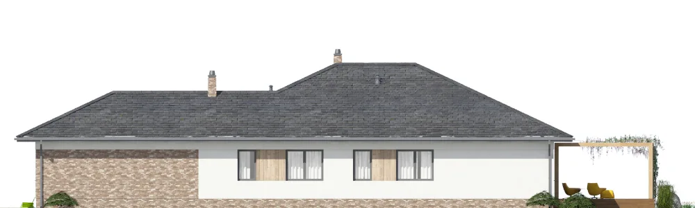 Elewacja boczna lewa