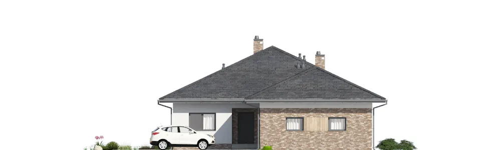 Elewacja boczna prawa