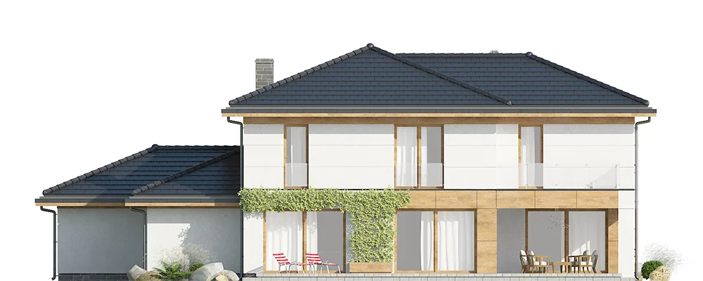 Elewacja boczna lewa