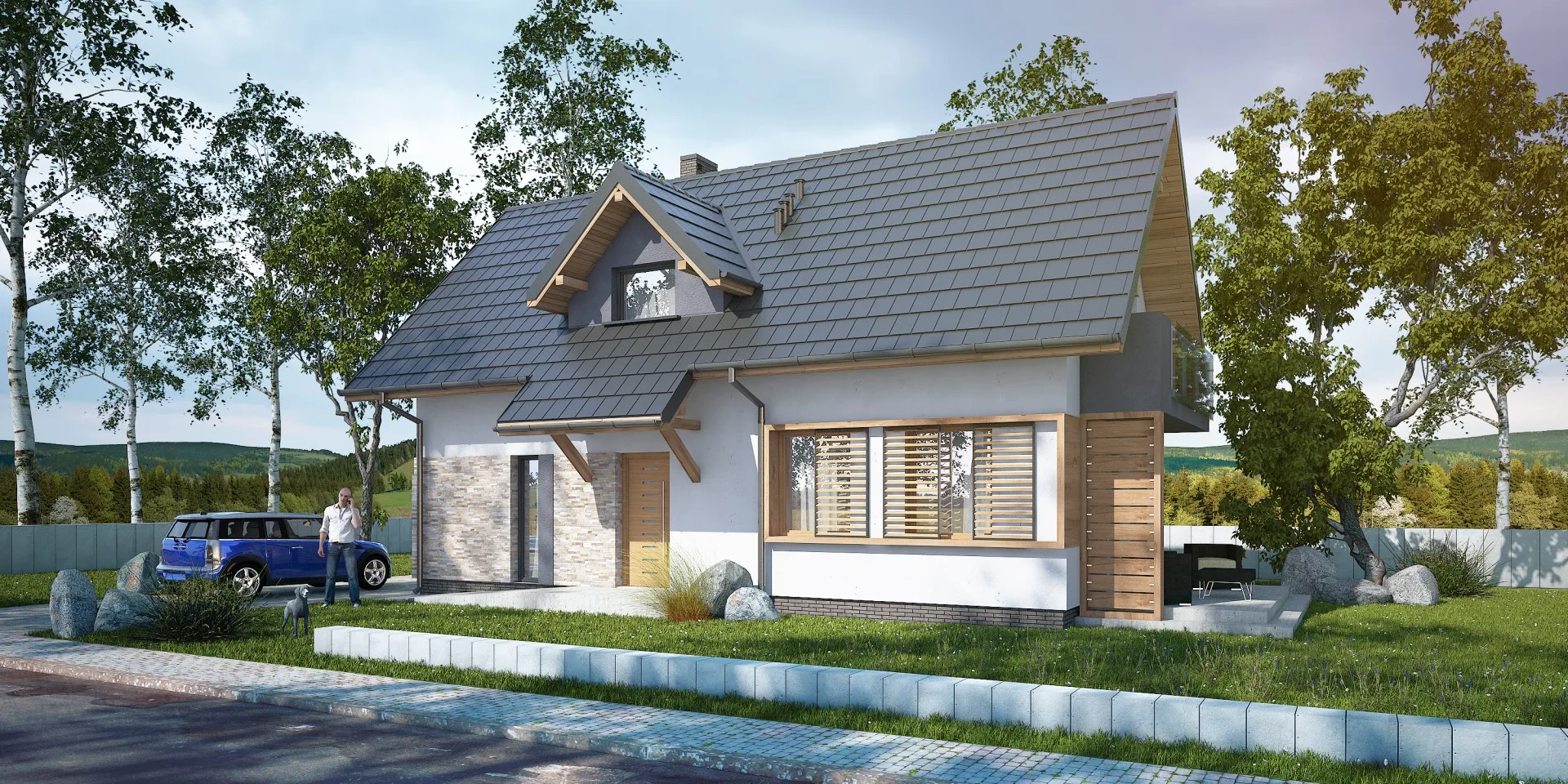 Wizualizacja projektu Exilis I - zdjęcie 2