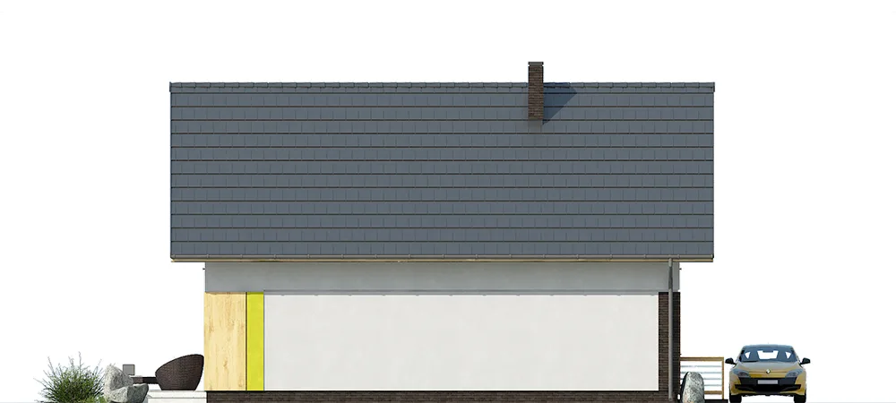 Elewacja boczna lewa