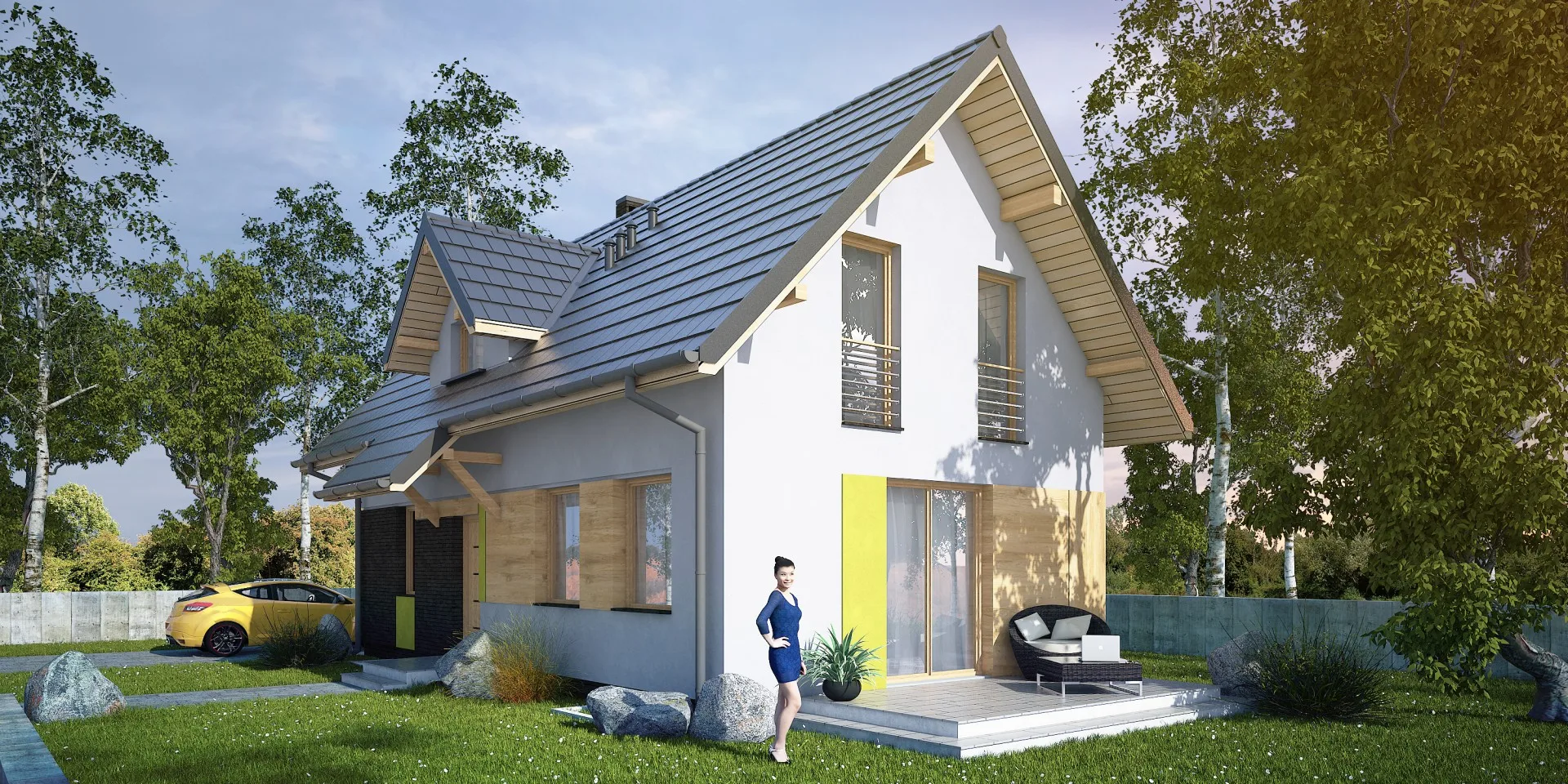 Wizualizacja projektu Exilis II P - zdjęcie 3