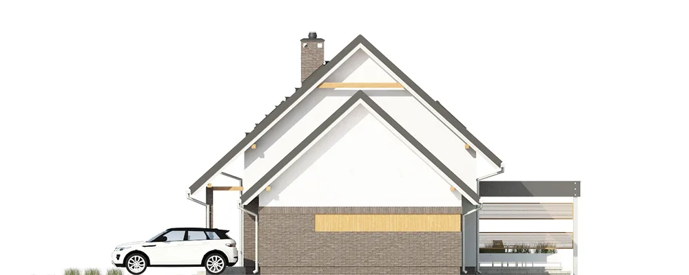 Elewacja boczna prawa