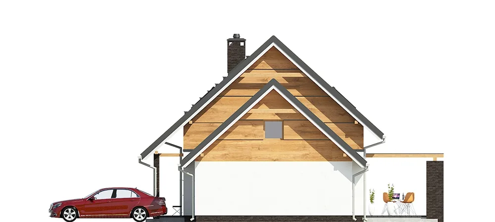 Elewacja boczna prawa