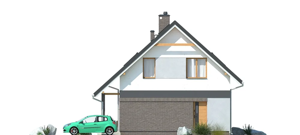 Elewacja boczna prawa