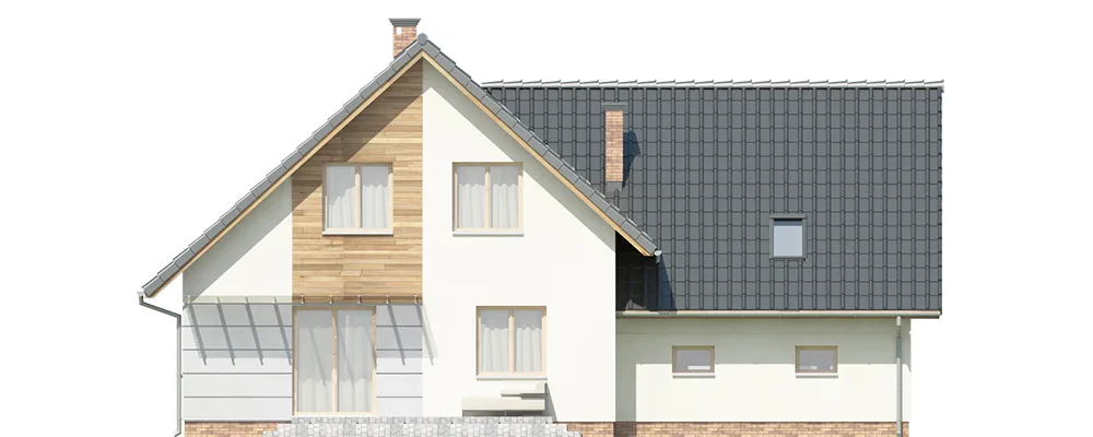 Elewacja boczna lewa