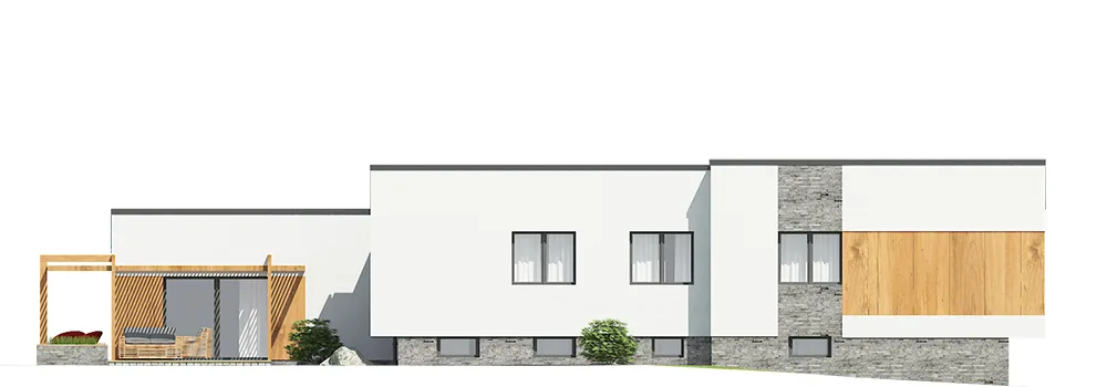 Elewacja boczna lewa