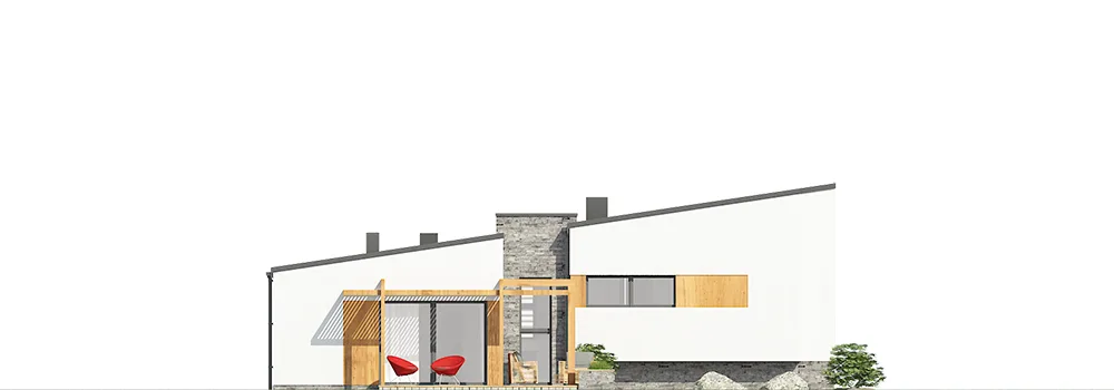 Elewacja boczna prawa