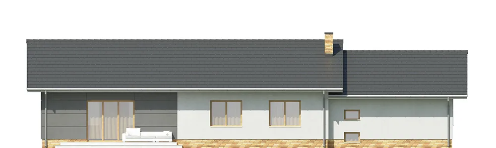 Elewacja boczna lewa