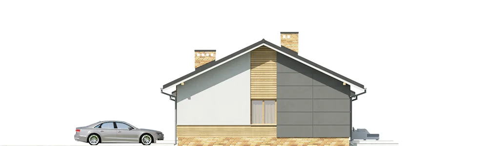 Elewacja boczna prawa